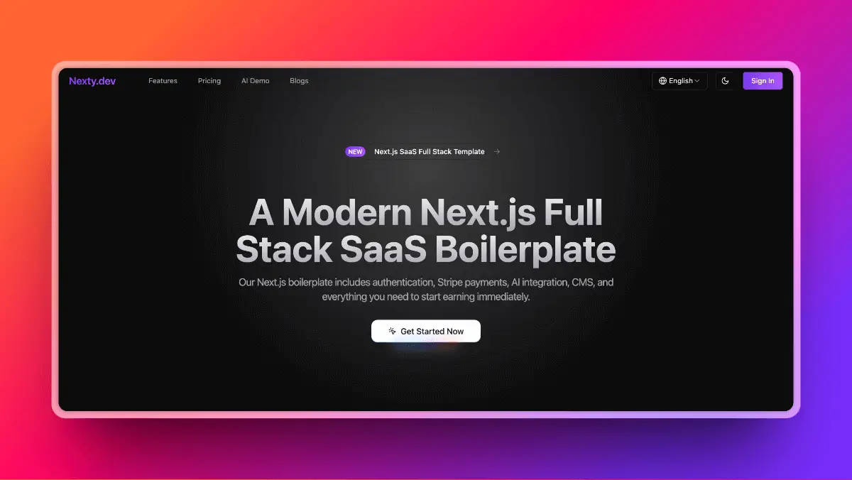 Nexty.dev - Product Image