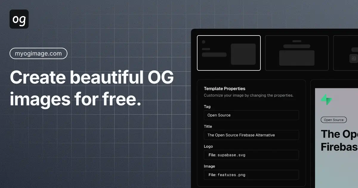 Free OG Image Generator - Product Image